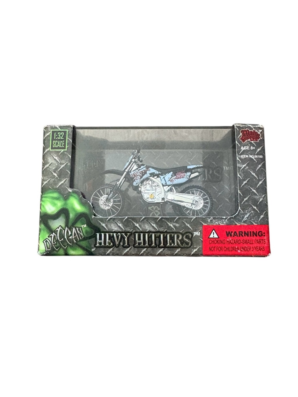 VTG- Brian Deegan Hevy Hitters 1:32 Diecast Dirt Bike Vintage Metal Mulisha NIB
